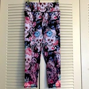 Evolution and Creation Skull Leggings/Yoga Pants